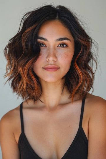 Μαλλιά με ανταύγειες και balayage