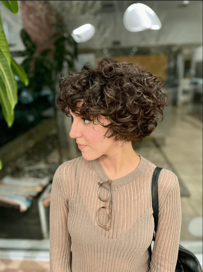 konto malli short hair kommotirio hair salon wavy hair brunette wavy hair argyroupoli