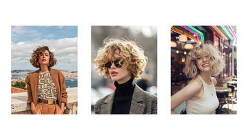 Εντυπωσιακά curly bangs και φυσικές μπούκλες κουρεμένες με την τεχνική Dry Cut στο Giorgos Kardaras Hair Workshop στην Αργυρούπολη, αναδεικνύοντας τον όγκο και το face-framing.