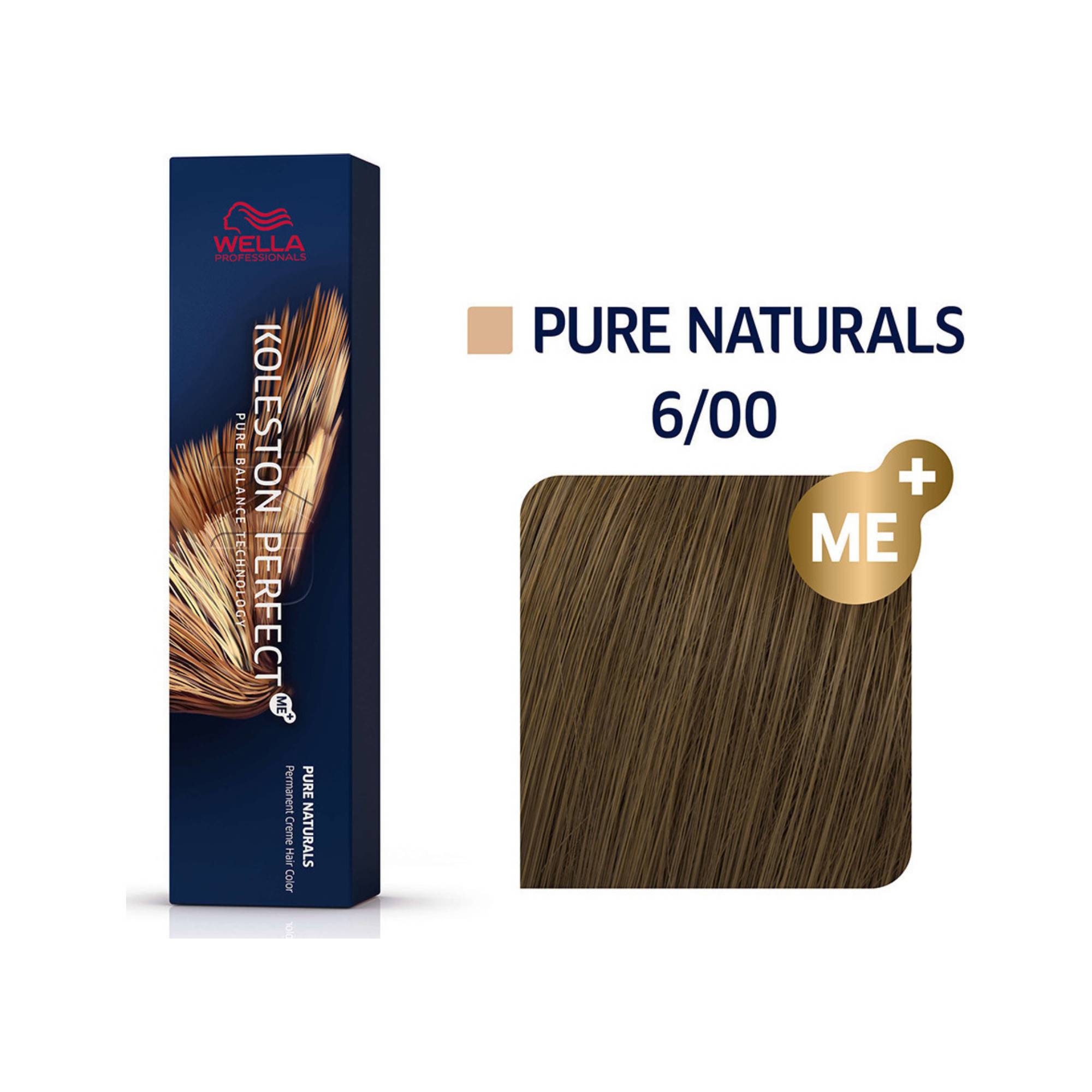 Wella Koleston Perfect Me+ Pure Naturals 6/00 Blonde Dark Intense Natural 60ml