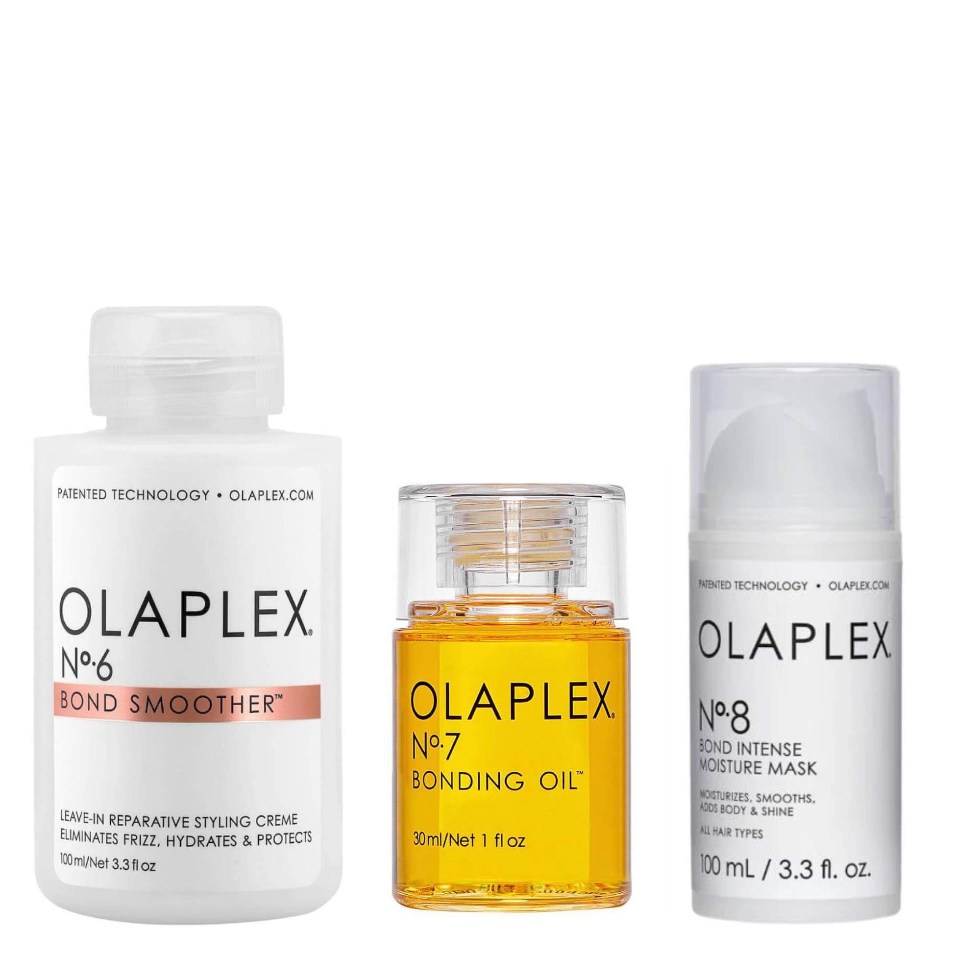 Olaplex Anti Frizz Hair Σετ Θεραπείας Μαλλιών 3τμχ